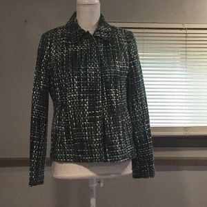 JM Collection Tweed Blazer